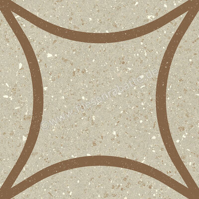  Marca Corona Terrasale Sabbia 20x20 cm Bodenfliese / Wandfliese Decori Astro Matt Eben Naturale K252 | 669028