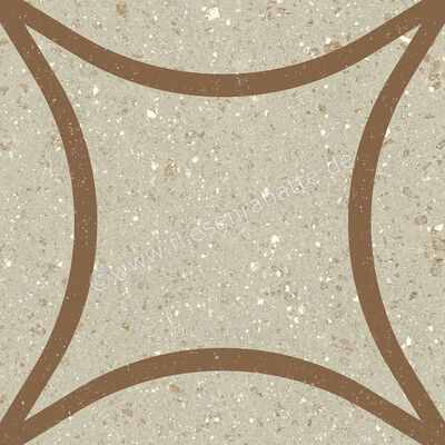  Marca Corona Terrasale Sabbia 20x20 cm Bodenfliese / Wandfliese Decori Astro Matt Eben Naturale K252 | 669037