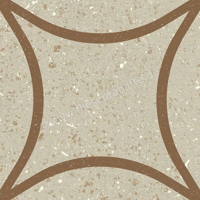  Marca Corona Terrasale Sabbia 20x20 cm Bodenfliese / Wandfliese Decori Astro Matt Eben Naturale K252 | 669040