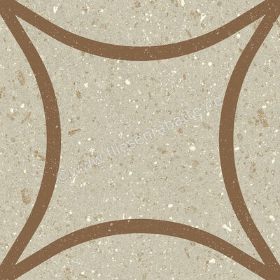  Marca Corona Terrasale Sabbia 20x20 cm Bodenfliese / Wandfliese Decori Astro Matt Eben Naturale K252 | 669046