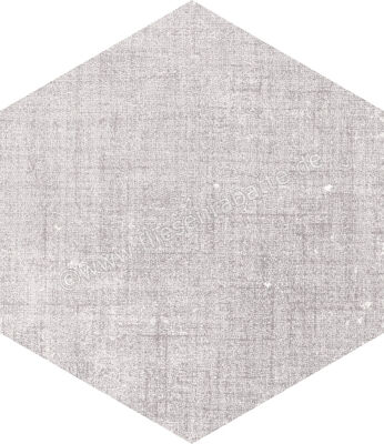  Marca Corona Textile Silver 21.6x25 cm Bodenfliese / Wandfliese Esagona Matt Strukturiert Naturale D567 | 669238