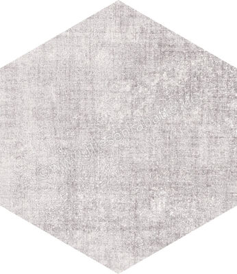  Marca Corona Textile Silver 21.6x25 cm Bodenfliese / Wandfliese Esagona Matt Strukturiert Naturale D567 | 669241