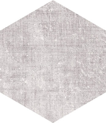  Marca Corona Textile Silver 21.6x25 cm Bodenfliese / Wandfliese Esagona Matt Strukturiert Naturale D567 | 669247