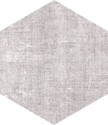  Marca Corona Textile Silver 21.6x25 cm Bodenfliese / Wandfliese Esagona Matt Strukturiert Naturale D567 | 669250