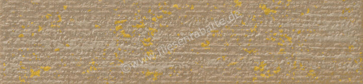  Marca Corona Textile Sand Gold S/2 7.5x30 cm Bodenfliese / Wandfliese Matt Strukturiert Naturale D673 | 669409