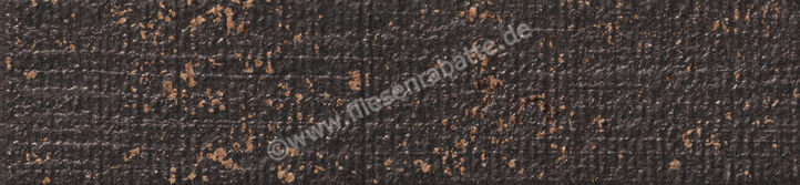  Marca Corona Textile Dark Bronze S/2 7.5x30 cm Bodenfliese / Wandfliese Matt Strukturiert Naturale D681 | 669421
