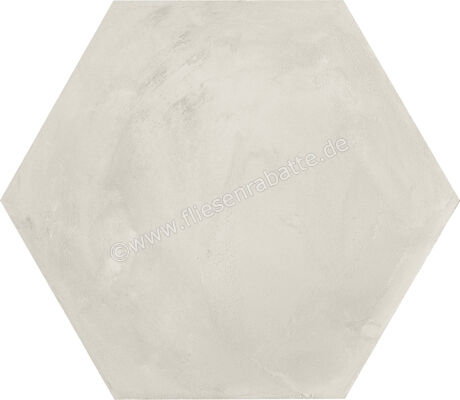  Marca Corona Terra.Art Bianco 21.6x25 cm Bodenfliese / Wandfliese Esagona Matt Eben Naturale I402 | 670057