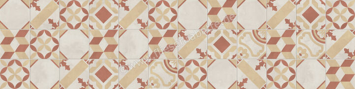  Marca Corona Terra.Art Tramonto Crema 20x20 cm Bodenfliese / Wandfliese Decor Mix Matt Eben Naturale I401 | 670216