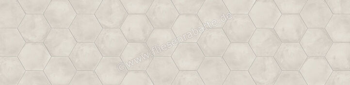  Marca Corona Terra.Art Bianco 21.6x25 cm Bodenfliese / Wandfliese Esagona Matt Eben Naturale I402 | 670219