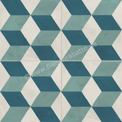  Marca Corona Terra.Art Oceano Cielo 20x20 cm Bodenfliese / Wandfliese Decor Cubo Matt Eben Naturale I385 | 670315