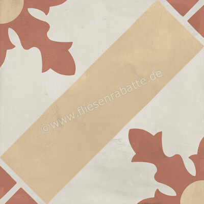  Marca Corona Terra.Art Tramonto Crema 20x20 cm Bodenfliese / Wandfliese Decor Cardinale Matt Eben Naturale I395 | 670381