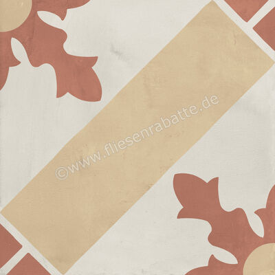  Marca Corona Terra.Art Tramonto Crema 20x20 cm Bodenfliese / Wandfliese Decor Cardinale Matt Eben Naturale I395 | 670384