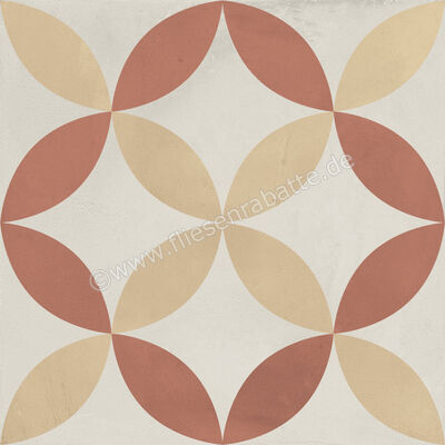  Marca Corona Terra.Art Tramonto Crema 20x20 cm Bodenfliese / Wandfliese Decor Astro Matt Eben Naturale I397 | 670399