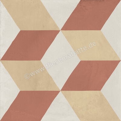  Marca Corona Terra.Art Tramonto Crema 20x20 cm Bodenfliese / Wandfliese Decor Cubo Matt Eben Naturale I399 | 670417