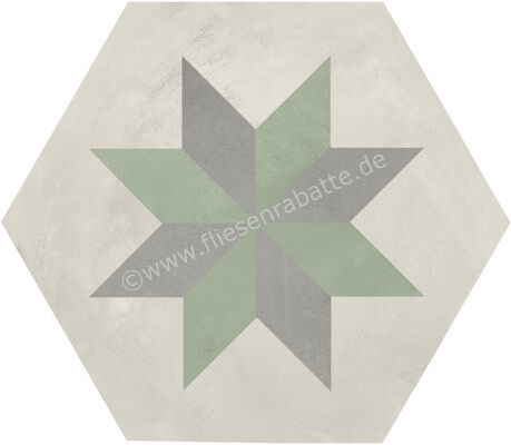  Marca Corona Terra.Art Sabbia Menta 21.6x25 cm Bodenfliese / Wandfliese Decor Stella Matt Eben Naturale I421 | 670465