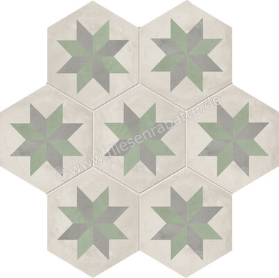  Marca Corona Terra.Art Sabbia Menta 21.6x25 cm Bodenfliese / Wandfliese Decor Stella Matt Eben Naturale I421 | 670468