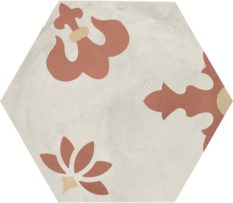  Marca Corona Terra.Art Tramonto Crema 21.6x25 cm Bodenfliese / Wandfliese Decor Giglio Matt Eben Naturale I424 | 670480
