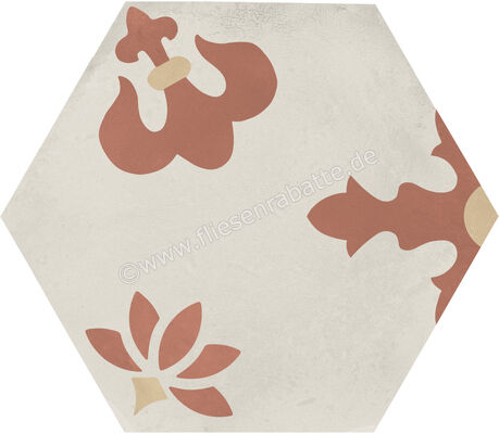  Marca Corona Terra.Art Tramonto Crema 21.6x25 cm Bodenfliese / Wandfliese Decor Giglio Matt Eben Naturale I424 | 670483