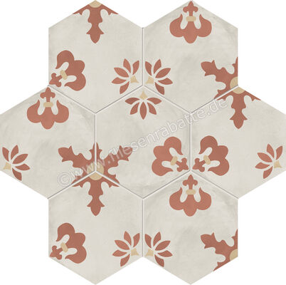  Marca Corona Terra.Art Tramonto Crema 21.6x25 cm Bodenfliese / Wandfliese Decor Giglio Matt Eben Naturale I424 | 670486