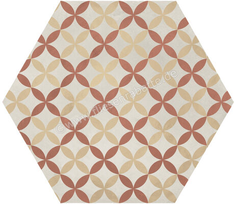 Marca Corona Terra.Art Tramonto Crema 21.6x25 cm Bodenfliese / Wandfliese Decor Astro Matt Eben Naturale I425 | 670489