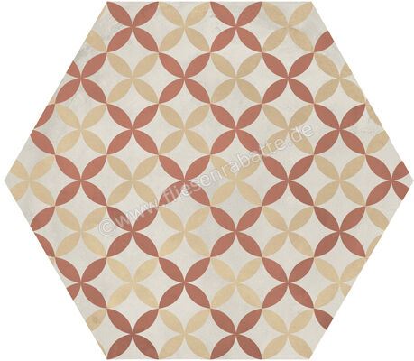  Marca Corona Terra.Art Tramonto Crema 21.6x25 cm Bodenfliese / Wandfliese Decor Astro Matt Eben Naturale I425 | 670492