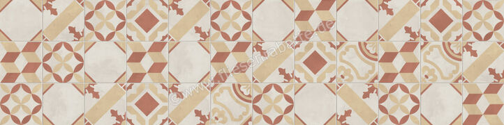  Marca Corona Terra.Art Tramonto Crema 20x20 cm Bodenfliese / Wandfliese Decor Mix Matt Eben Naturale I401 | 670525