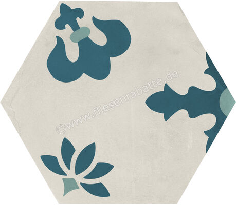  Marca Corona Terra.Art Oceano Cielo 21.6x25 cm Bodenfliese / Wandfliese Decor Giglio Matt Eben Naturale I410 | 670528