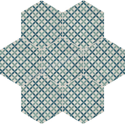  Marca Corona Terra.Art Oceano Cielo 21.6x25 cm Bodenfliese / Wandfliese Decor Astro Matt Eben Naturale I411 | 670543
