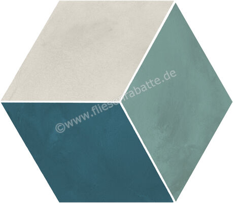  Marca Corona Terra.Art Oceano Cielo 21.6x25 cm Bodenfliese / Wandfliese Decor Rombo Matt Eben Naturale I412 | 670549