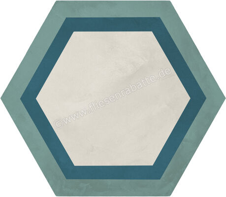  Marca Corona Terra.Art Oceano Cielo 21.6x25 cm Bodenfliese / Wandfliese Decor Cornice Matt Eben Naturale I413 | 670555