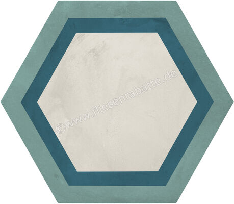  Marca Corona Terra.Art Oceano Cielo 21.6x25 cm Bodenfliese / Wandfliese Decor Cornice Matt Eben Naturale I413 | 670558