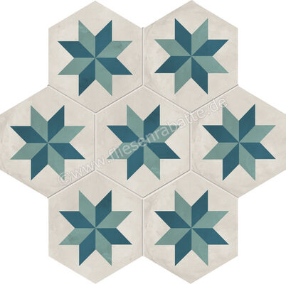  Marca Corona Terra.Art Oceano Cielo 21.6x25 cm Bodenfliese / Wandfliese Decor Stella Matt Eben Naturale I414 | 670570