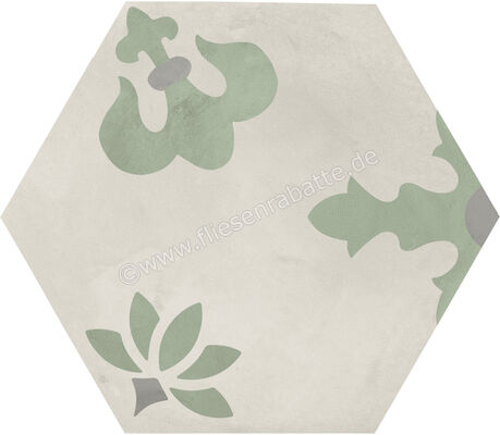  Marca Corona Terra.Art Sabbia Menta 21.6x25 cm Bodenfliese / Wandfliese Decor Giglio Matt Eben Naturale I417 | 670588