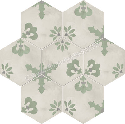  Marca Corona Terra.Art Sabbia Menta 21.6x25 cm Bodenfliese / Wandfliese Decor Giglio Matt Eben Naturale I417 | 670591
