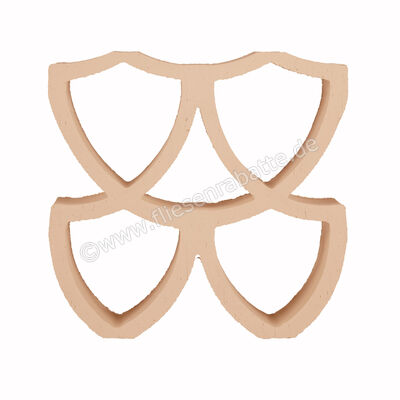  Marca Corona Arialuce Naturale 20x20 cm Dekor 3D Curve Matt Strukturiert Naturale J953 | 670657