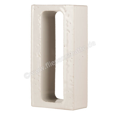  Marca Corona Arialuce Bianco 12x24 cm Dekor 3D Asole Glänzend Strukturiert Glassa J957 | 670684