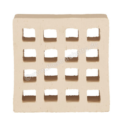  Marca Corona Arialuce Avorio 12x12 cm Dekor 3D Pertuse Matt Strukturiert Naturale J958 | 670687