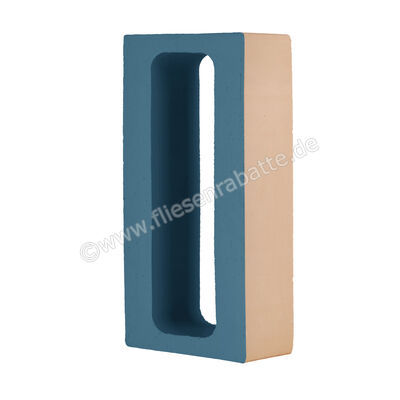  Marca Corona Arialuce Blu 12x24 cm Dekor 3D Asole Matt Strukturiert Naturale K460 | 670756