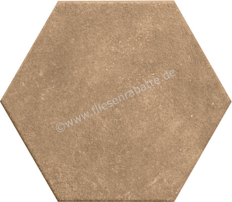  Marca Corona Terracreta Chamotte 21.6x25 cm Bodenfliese / Wandfliese Esagona Matt Eben Naturale J073 | 670795
