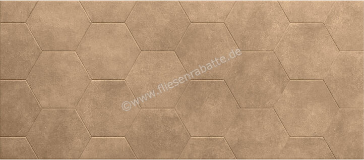  Marca Corona Terracreta Chamotte 21.6x25 cm Bodenfliese / Wandfliese Esagona Matt Eben Naturale J073 | 670798