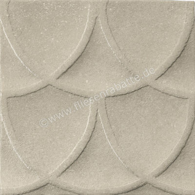  Marca Corona Terracreta Argilla 20x20 cm Wandfliese Decori 3D Forma Matt Strukturiert Naturale J077 | 670816