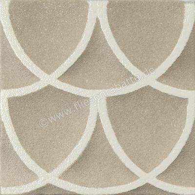  Marca Corona Terracreta Argilla 20x20 cm Wandfliese Decori 3D Forma Matt Strukturiert Naturale J079 | 670828