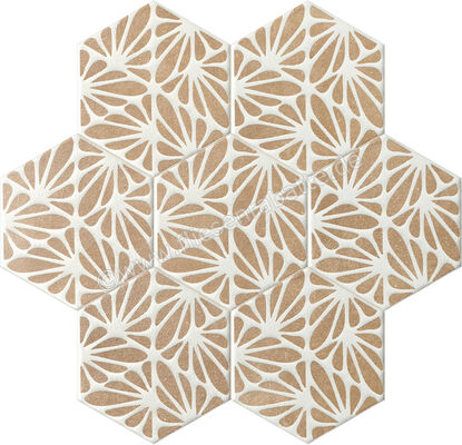  Marca Corona Terracreta Chamotte 21.6x25 cm Bodenfliese / Wandfliese Cesello Matt Eben Naturale J082 | 670849