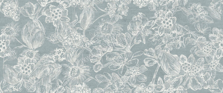  Marca Corona Mirabilia Mehrfarbig 50x120 cm Wandfliese Floral Bay Matt Eben Naturale J140 | 670909