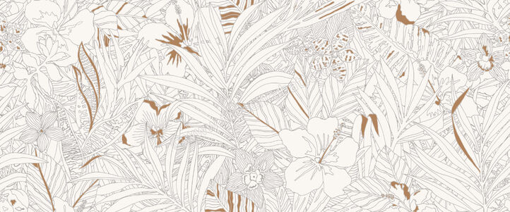  Marca Corona Mirabilia Mehrfarbig 50x120 cm Wandfliese Coral Jungle Matt Eben Naturale J144 | 670975