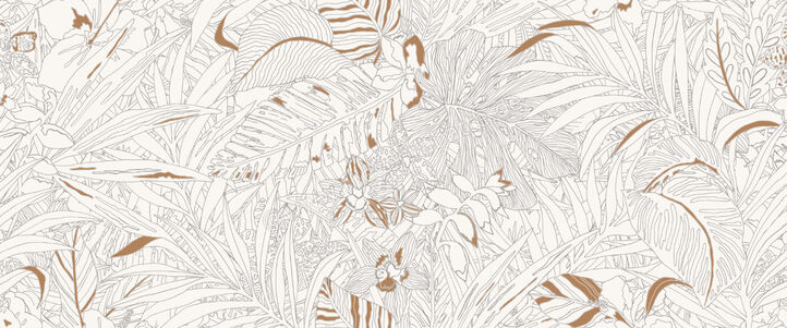  Marca Corona Mirabilia Mehrfarbig 50x120 cm Wandfliese Coral Jungle Matt Eben Naturale J144 | 670987