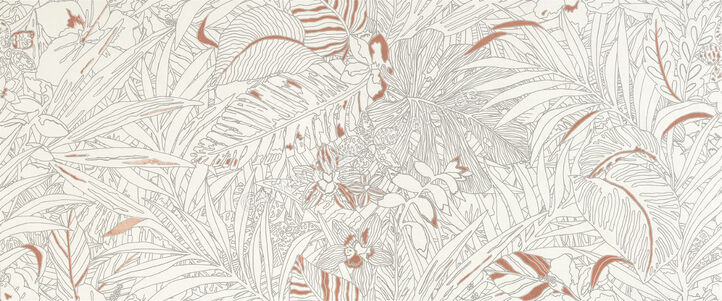  Marca Corona Mirabilia Mehrfarbig 50x120 cm Wandfliese Coral Jungle Matt Eben Naturale J144 | 670990