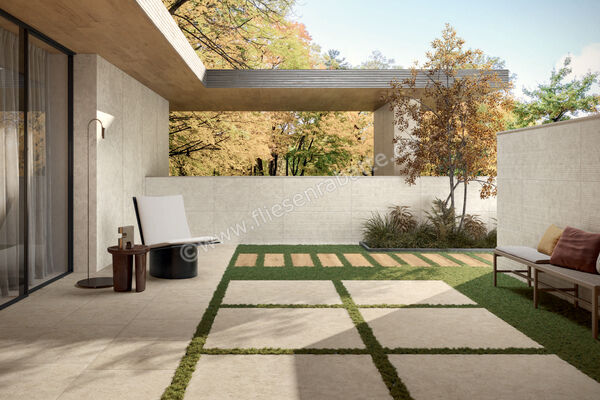  Ceramiche Caesar Hold Outdoor Grain 80x80x2 cm Terrassenplatte Aextra20 Matt Eben Naturale AI1D | 671599