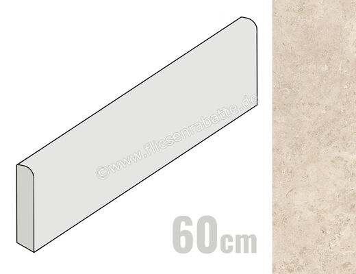  Ceramiche Caesar Hold Grain 7.2x60 cm Sockel Matt Eben Naturale AI08 | 672229