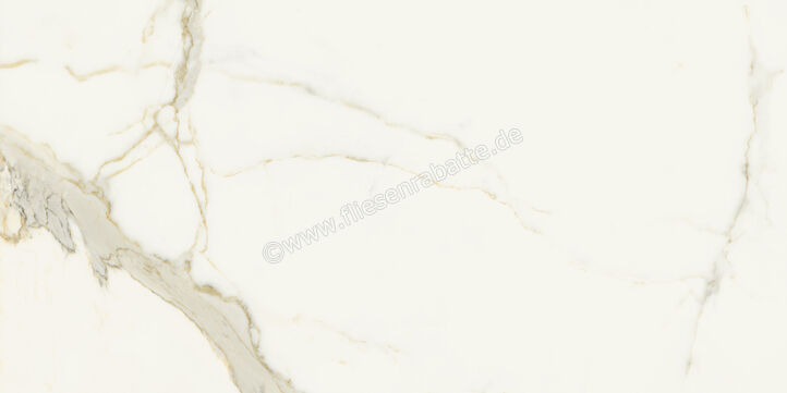  Marca Corona Scultorea Calacatta Oro Fino 60x120 cm Bodenfliese / Wandfliese Glänzend Eben Velvet J400 | 673336